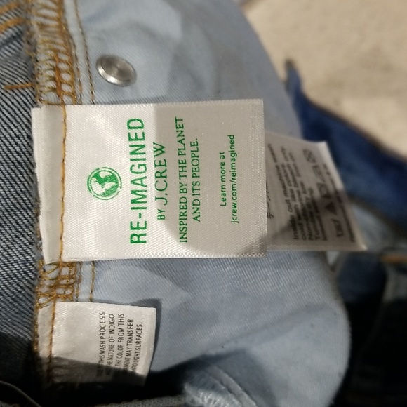 J. Crew button fly denim EUC sz30T Toothpick 9" - Picture 7 of 10